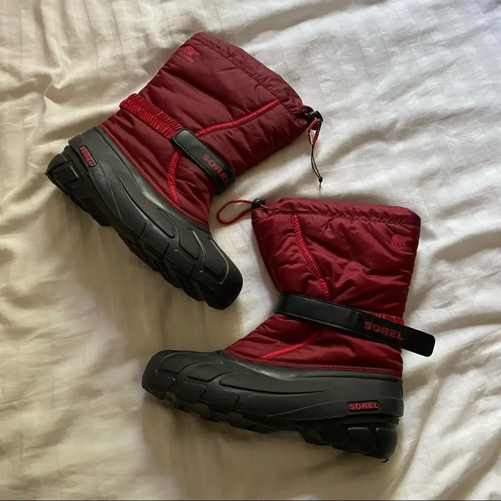 Sorel Red Winter Boots